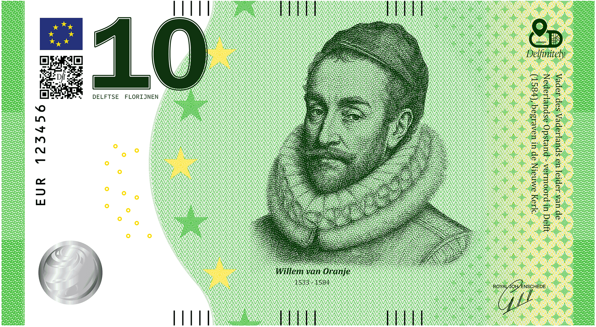 Delftse Florijn van 10